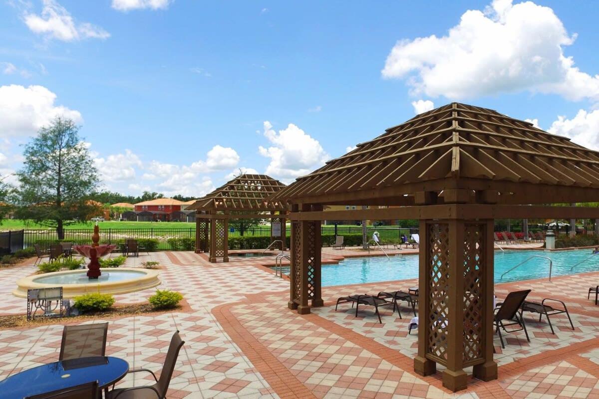 Four Bedroom W/ Screened Pool Close To Disney 4572 Kissimmee Exterior photo