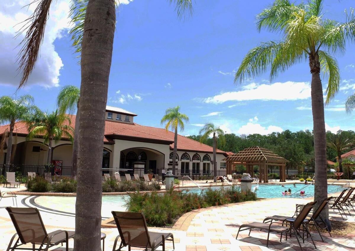 Four Bedroom W/ Screened Pool Close To Disney 4572 Kissimmee Exterior photo